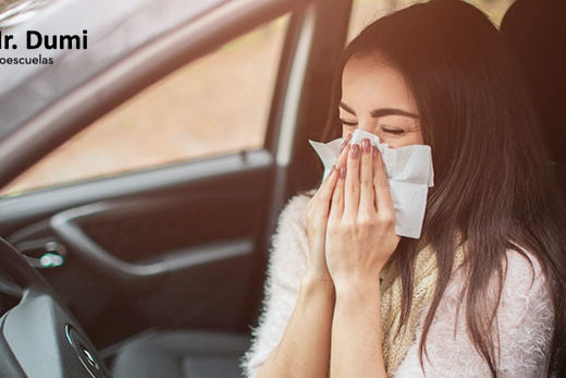 alergias al conducir: alerta en primavera
