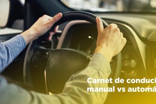 Carnet de conducir manual o automático