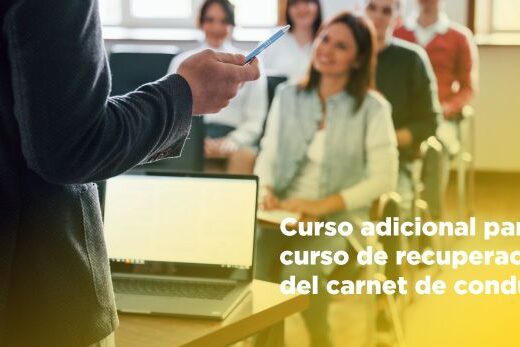 Curso adicional para el curso de recuperación del carnet de conducir